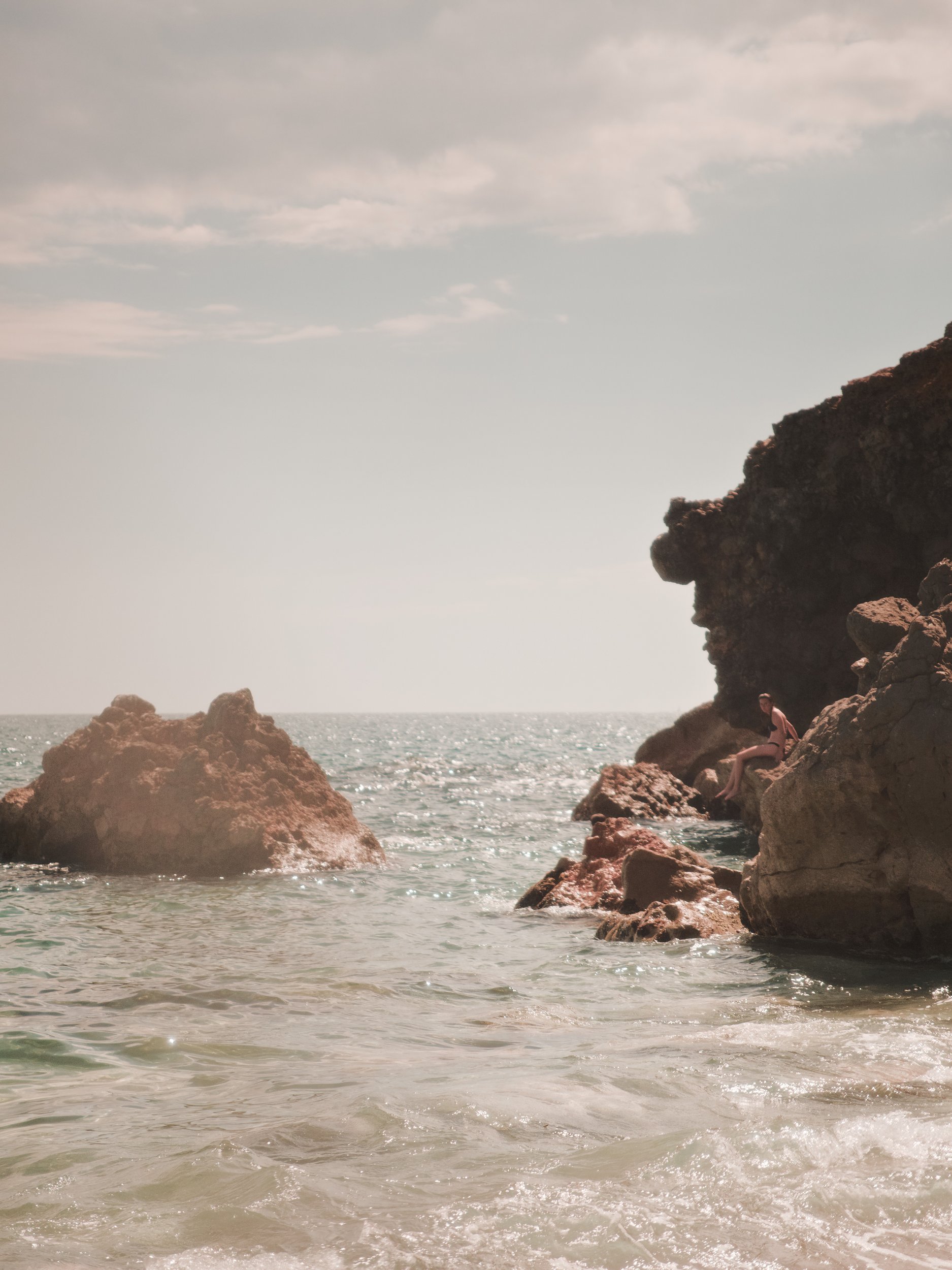 Cala del Pebre, Garraf